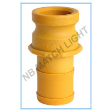 Nylon Adapter Type E Cam&Groove Fittings with Grooved Hose-Shank